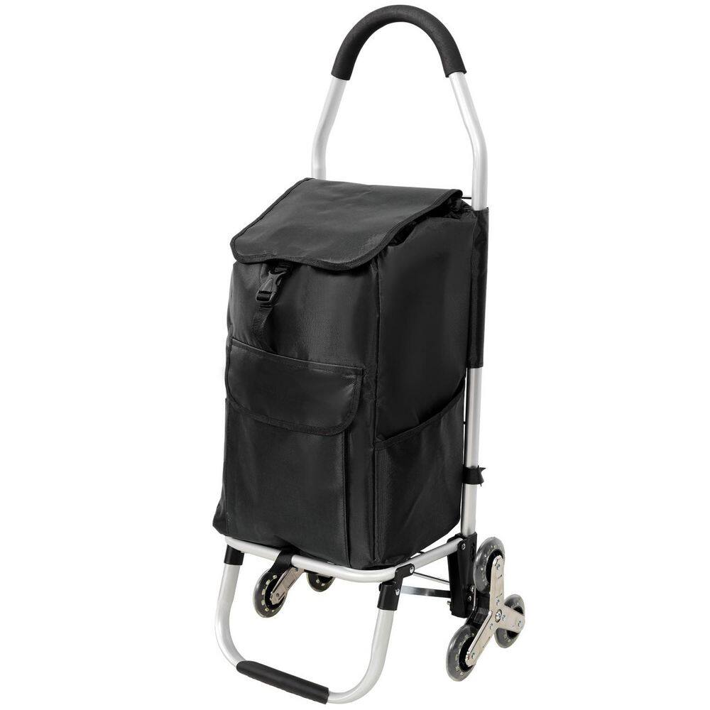 Avex 88 lb. Capacity Hand Truck Foldable Shopping Cart with Stainless Steel Triangular Wheels price history on PriceWatchPro