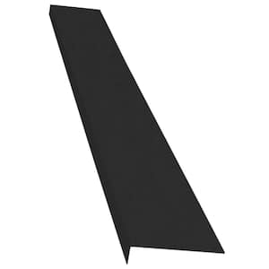 Classic Series 8 in. x 84 in. Black Powder Coated Painted Steel Foundation Plate for Cellar Door
