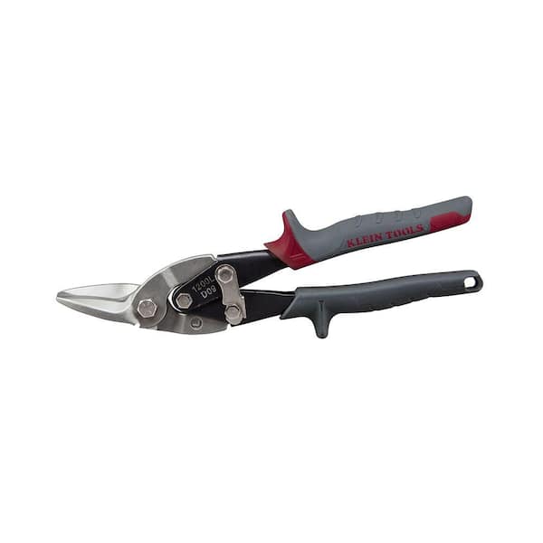 Klein Tools Left-Cut Aviation Snips with Wire Cutter