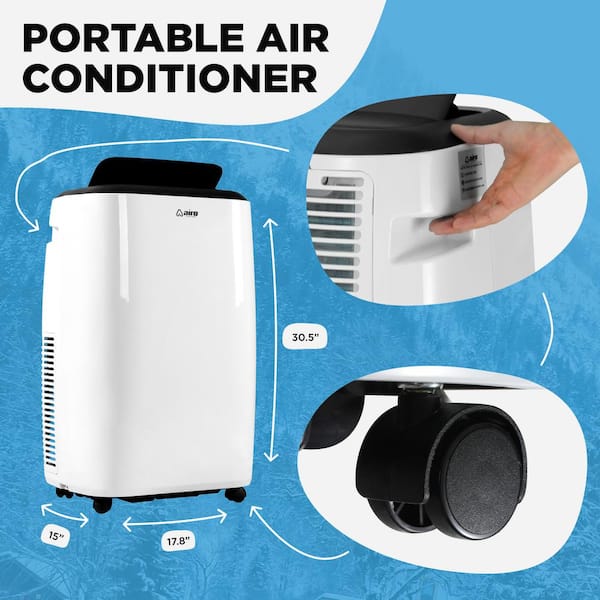 AIRO COMFORT 10,000 (DOE) BTU Portable Air Conditioner Cools