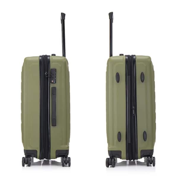 US ARMY FOX PRO 24 in. Expandable Medium Suitcase with TSA Lock