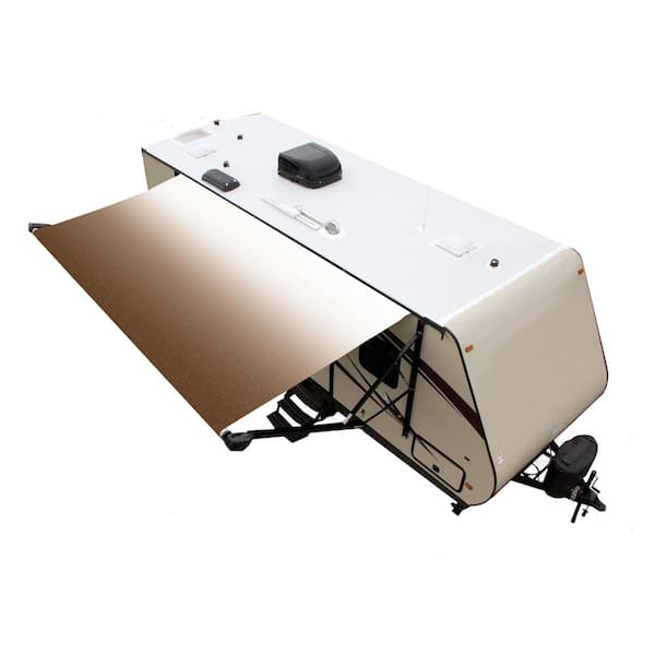 Lippert 17 ft. Solera Standard Power/Manual Roller Assembly WHWG in Sand Fade