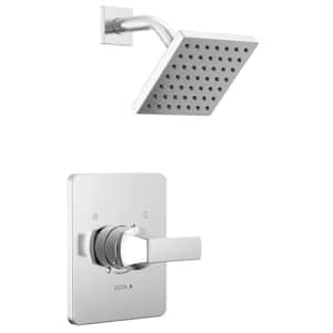 Velum 1-Handle Wall Mount Shower Trim Kit in Chrome (Valve Not Included)