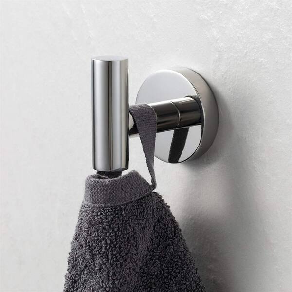 Cubilan Over-the-Door Mounted Bathroom Towel Robe J-Hook Wall