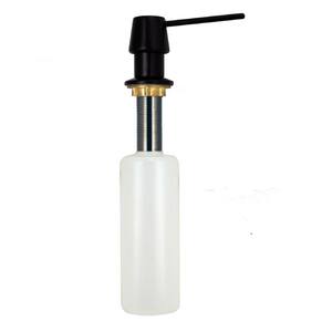 Heavy Duty Kitchen Sink Deck Mount Liquid Soap/Lotion Dispenser with Refillable 12 oz Bottle, Oil Rubbed Bronze