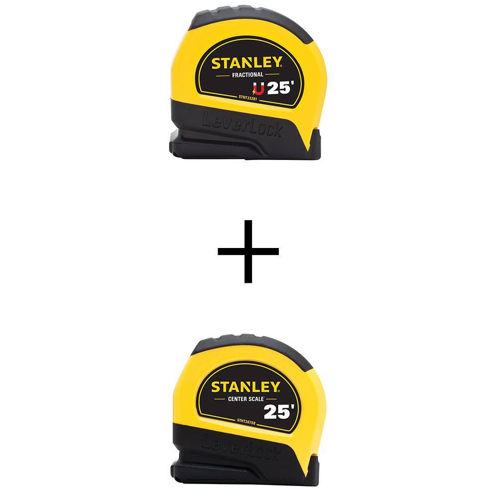 Stanley 25 ft Tape Measure, 1 in Blade STHT30758L