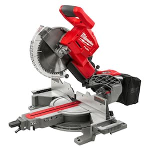 M18 FUEL 18V Lithium-Ion Brushless 10 in. Cordless Dual Bevel Sliding Compound Miter Saw with 18-Gauge Brad Nailer