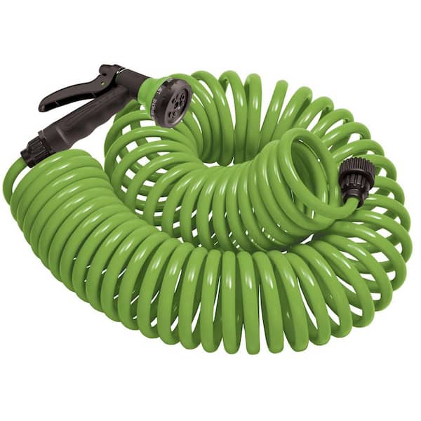3/8 in. D X 50 ft. L Light Duty Expandable Coil Garden Hose