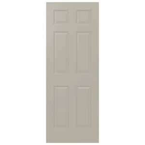 28 in. x 80 in. Colonist Desert Sand Painted Smooth Solid Core Molded Composite MDF Interior Door Slab