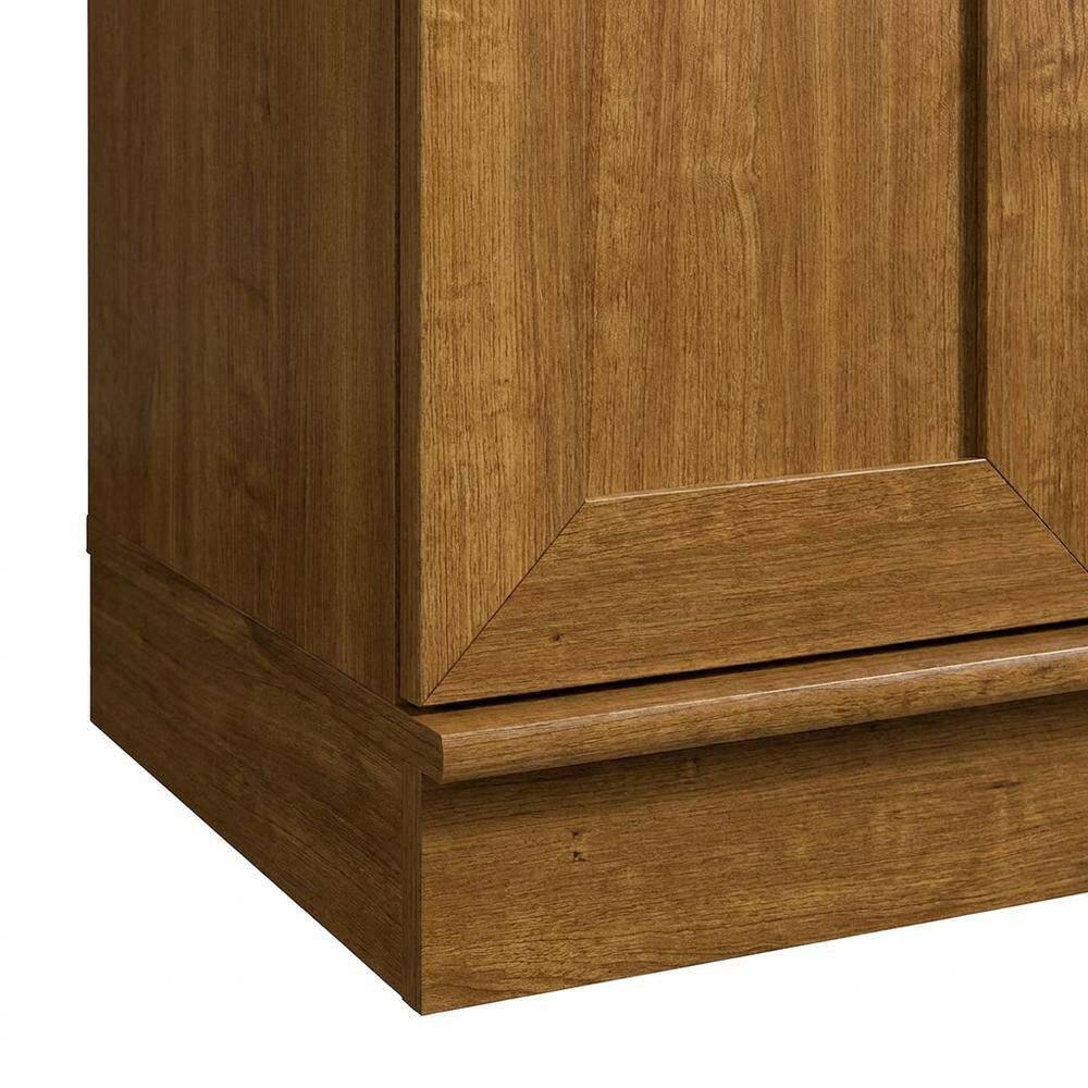 Tall Storage Cabinet Engineered Wood for Living Room Home Office, Brown price history on PriceWatchPro