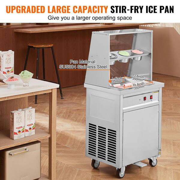 stir fry ice cream machine