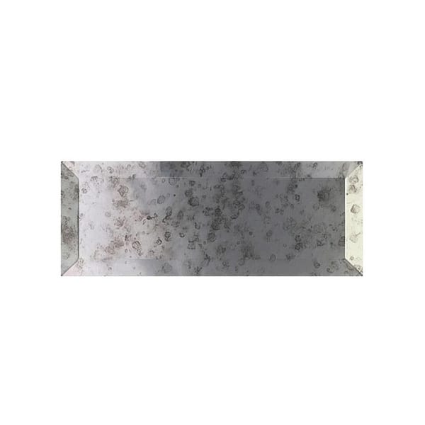 Glister 3 in. x 6 in. Polished Antique Mirror Glass Subway Wall Tile (5 sq. ft./case) (40-pack)