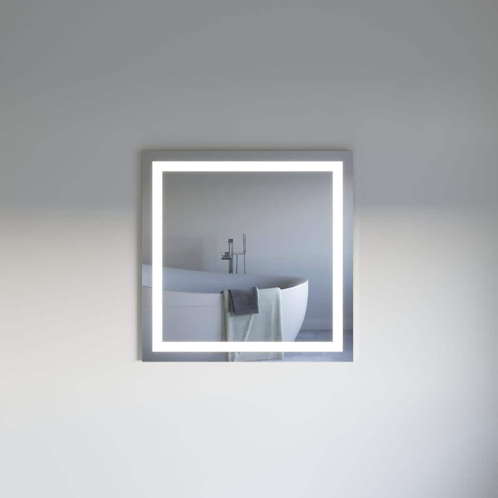 Santo 36" Frameless LED Bathroom Vanity Mirror