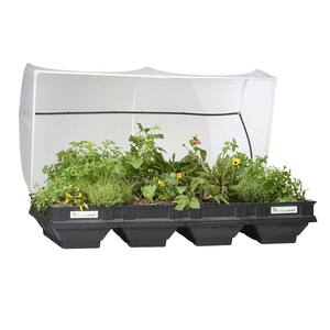 Raised Garden Bed Kit - Large 78.7 in. x 39.4 in. (2 m x 1 m) Container with Protective Cover, Self Watering