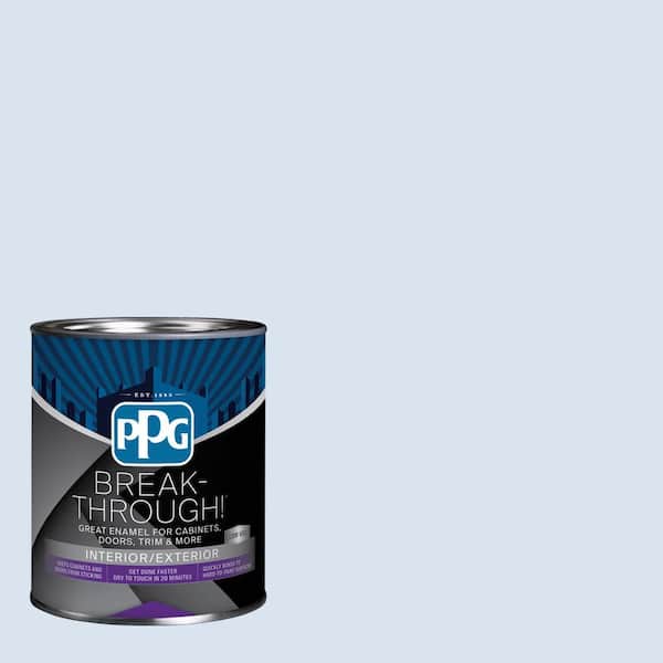 1 qt. PPG1164-2 Iceberg Satin Door, Trim & Cabinet Paint