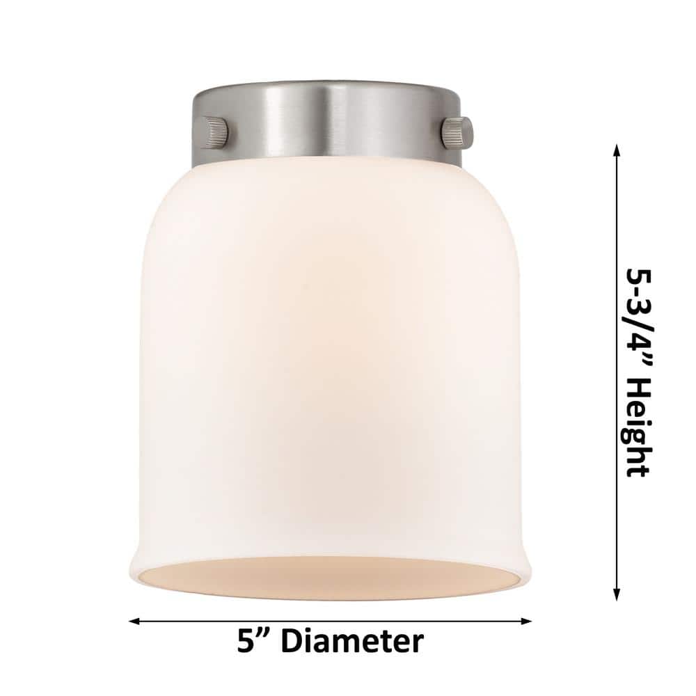 Caden 11'' Matte Black Dimmable Sconce with Matte White Shade