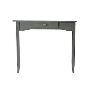 Mariana 30 in. Gray Standard Rectangle Wood Console Table with 1-Drawer