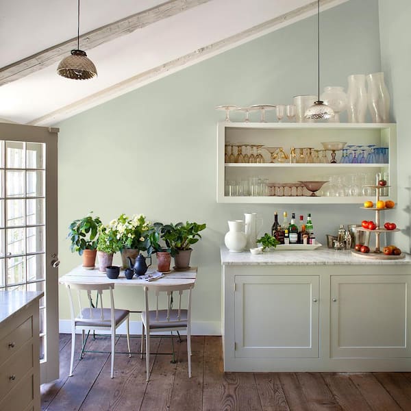 Glidden 8 oz. PPG1127-2 Liberated Lime Satin Interior Paint