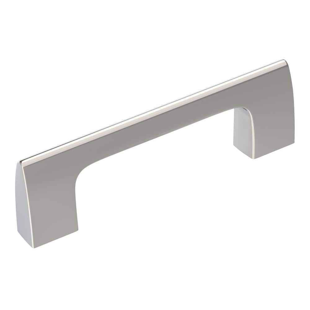 Riva 3 in. (76mm) Modern Polished Chrome Bar Cabinet Pull