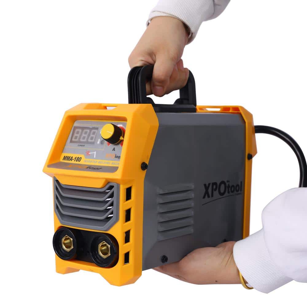 Dual Voltage Yellow and Gray Portable Stick ARC Welder