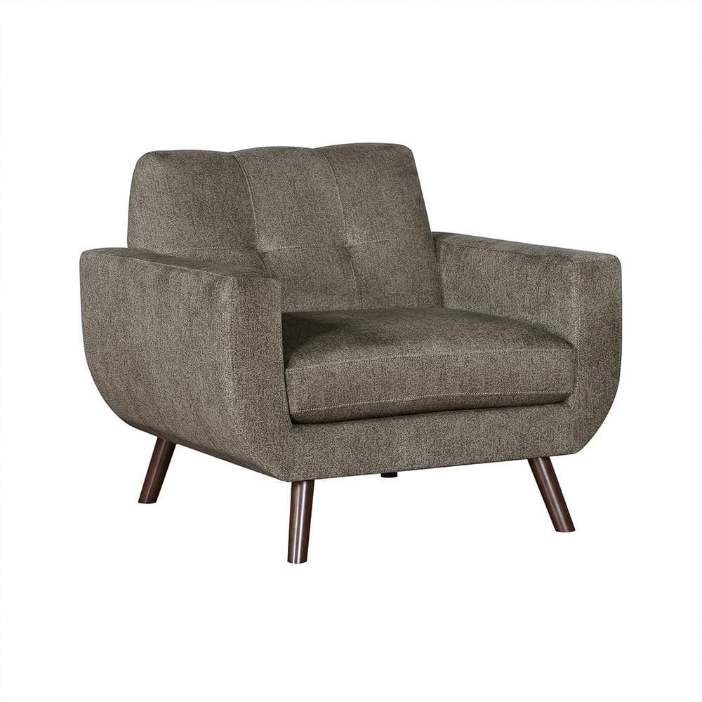Lbiza Brown Microfiber Arm Chair price history on PriceWatchPro