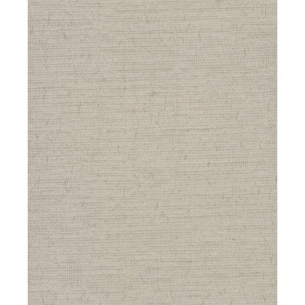Warner Bravos Beige Faux Grasscloth Vinyl Strippable Wallpaper (Covers 60.8 sq. ft.)