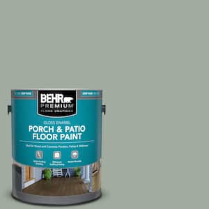 1 gal. #PPU11-15 Green Balsam Gloss Enamel Interior/Exterior Porch and Patio Floor Paint
