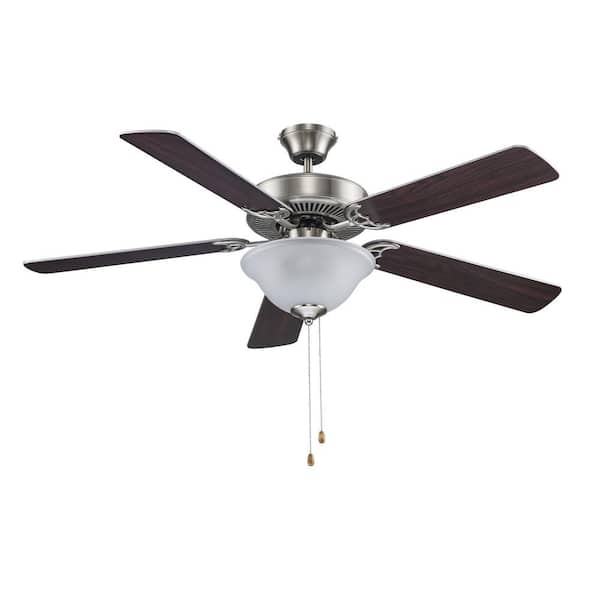 Bel Air Lighting 52 in. Indoor Brushed Nickel Traditional 3 Bel Air Lighting 52 in. Indoor Brushed Nickel Traditional 3