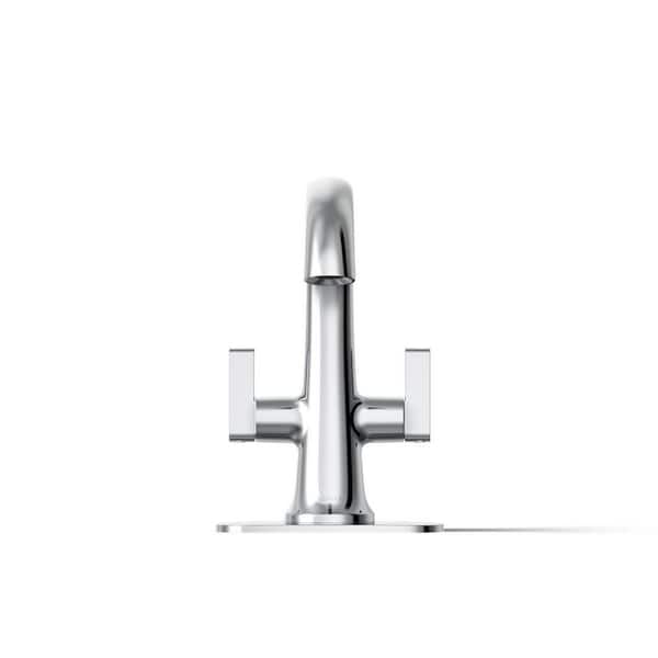 KOHLER Setra 2-Handle Single Hole Monoblock Bathroom Faucet in