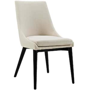 Viscount Beige Fabric Dining Chair