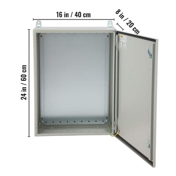 Outdoor Electrical Box, 24x16x12 Steel Junction Box, Mozambique