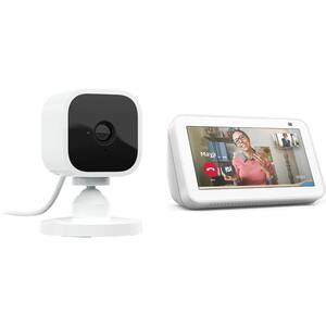 Show 5 (2ND GEN) White Plus Mini 1-CAM W Home Security Camera
