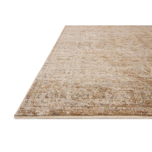 Clarisse Taupe / Dove 2 ft. 6 in. x 10 ft. 2 in. Traditional Runner Rug