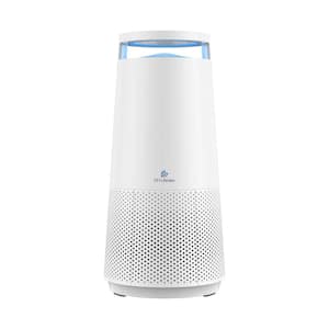Sciaire Mini Plus HEPA 231 sq ft. HEPA-True Tower Air Purifier in White with PlasmaShield Technology WiFi-Enabled