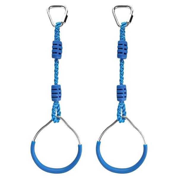 SWINGAN Machrus Swingan Trapeze Swing Bar with Vinyl Coated Chain Fully ...