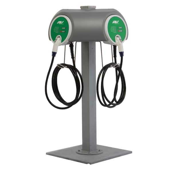 Webasto Dual Pedestal 32 Amp Level 2 EV Charging Stations with 25 ft. Cable