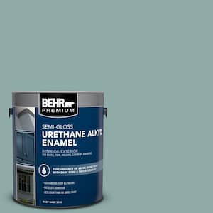 1 gal. Home Decorators Collection #HDC-CL-25 Oceanus Urethane Alkyd Semi-Gloss Enamel Interior/Exterior Paint