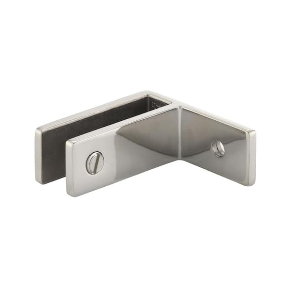 Hercules Chrome Stainless Steel One-way Wall to Glass Panel Holder for Glass Railing