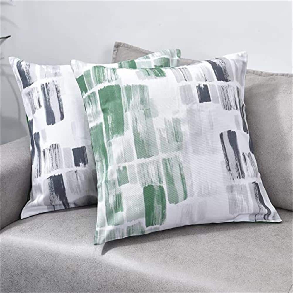 Outdoor Cotton Art Design Square Bed Throw Pillow Covers Soft Fall Winter D