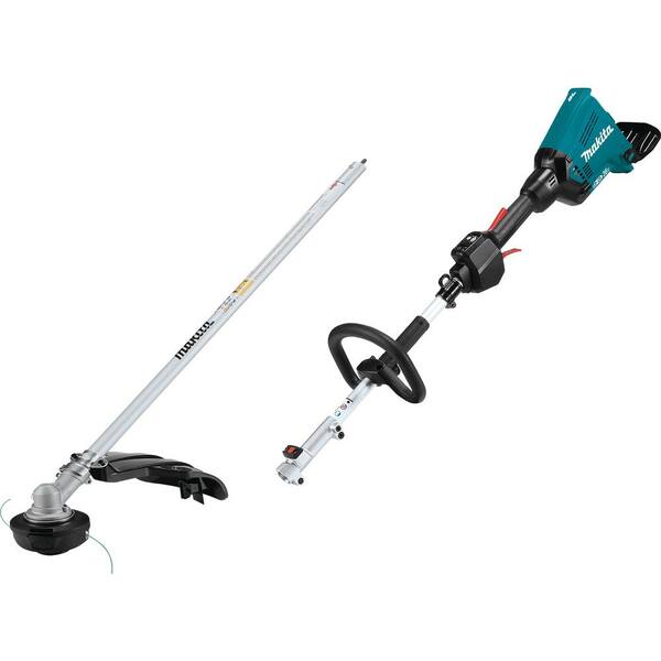 Tool Only 36V LXT Lithium-Ion Brushless Cordless Couple Shaft Power Head with String Trimmer Attachment Makita XUX01ZM5 18V X2