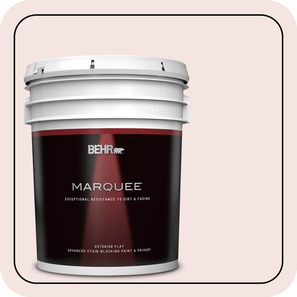 5 gal. #170E-1 Reverie Pink Flat Exterior Paint & Primer price history on PriceWatchPro