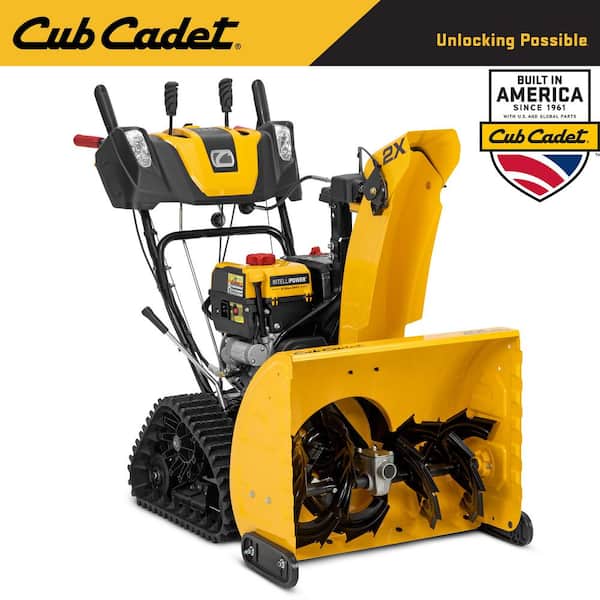Cub Cadet 2X 26 in. 243cc IntelliPower Track Drive Two-Stage Electric Start Gas Snow Blower with Power Steering and Steel Chute