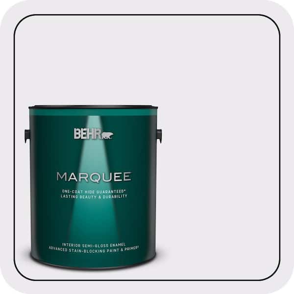 BEHR MARQUEE 1 gal. #630A-1 Amethyst Cream Semi-Gloss Enamel Interior Paint & Primer