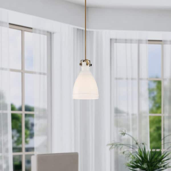 Beechmont 1 -Light Old Satin Brass Pendant