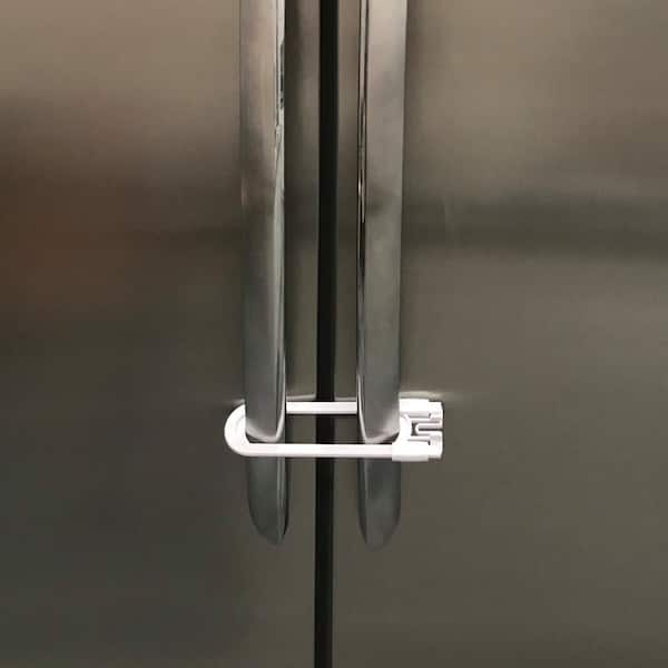 U Shape Anti-Theft Drawer Safety Child Locks Adjustable, Easy-to-Use Child  Safety Locks For Kitchen Door Storage Cabinet Wardrobe Dresser Knob Handle