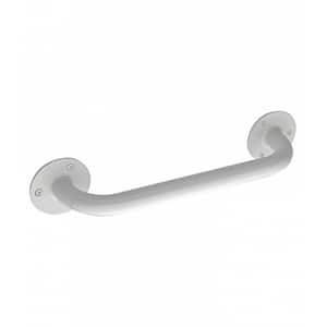 12 in. x 1 in. Wall Mounted Towel Bar White Paint