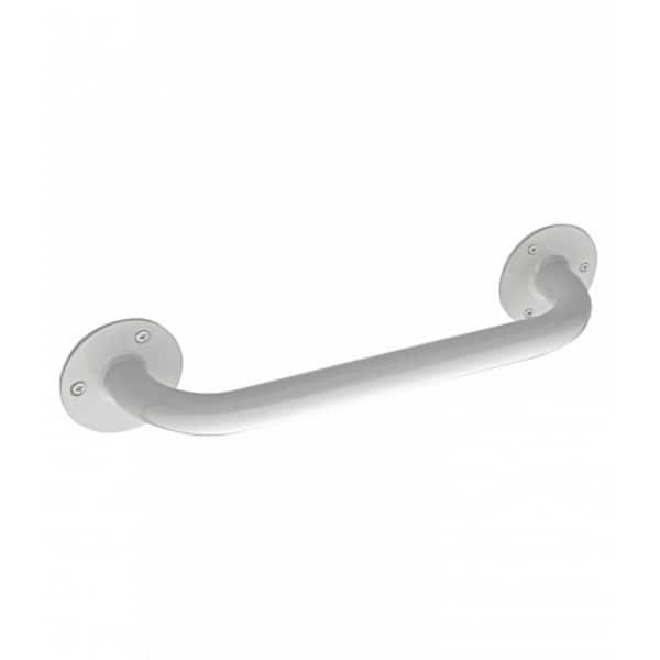 Unbranded 12 in. x 1 in. Wall Mounted Towel Bar White Paint