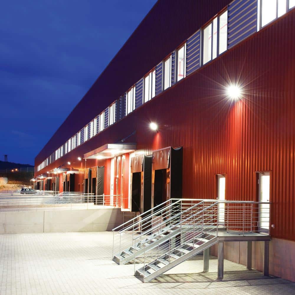 Bronze Dimmable LED Wall Pack with Photocell