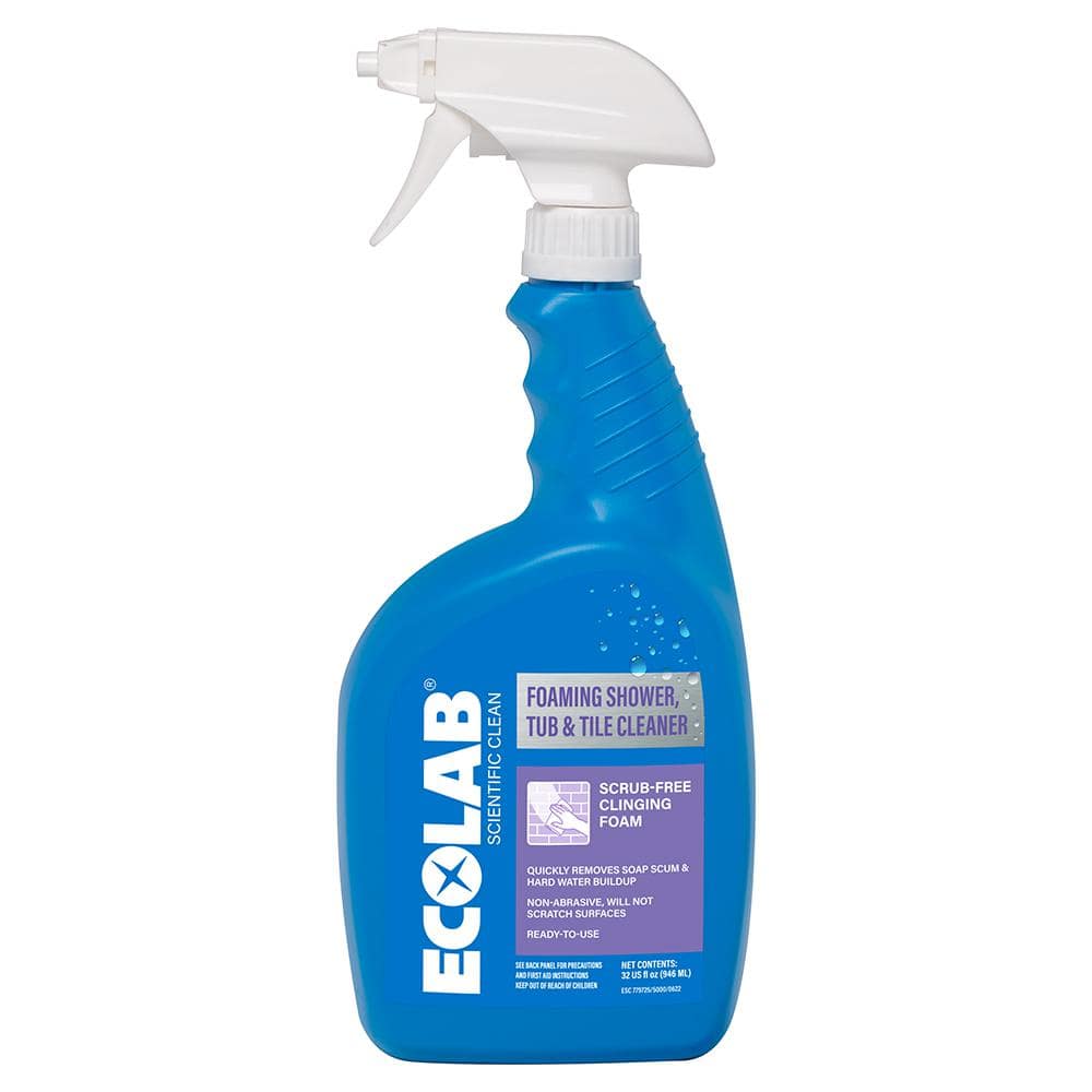 Ecolab 32 fl. oz. Foaming Shower, Tub and Tile Cleaner