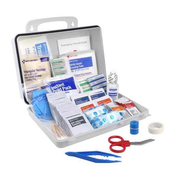 HDX 230-Piece Plastic OSHA First Aid Kit 59930 - The Home Depot